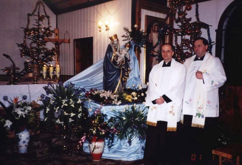 Nawiedzenie parafii przez Matkę Bożą styczeń 2001