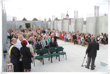 XV-lecie parafii i wmurowanie kamienia węgielnego - 2